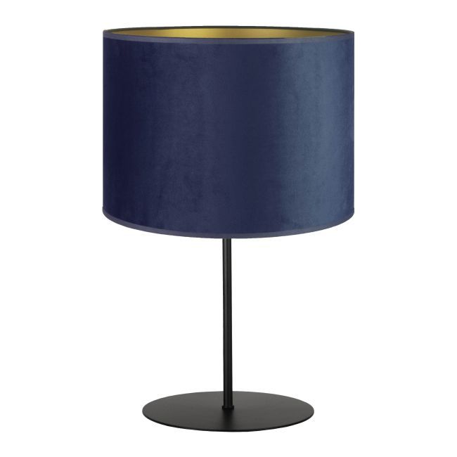 Lampa stołowa Goldie 1 x E14 granatowa