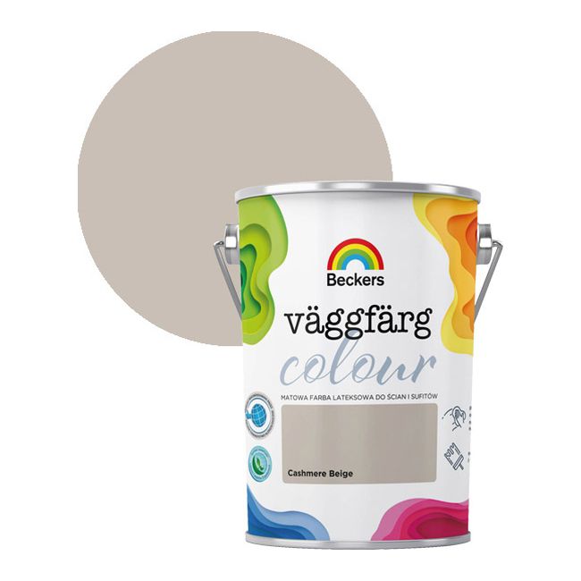 Farba kolorowa Beckers Vaggfarg Colour cashmere beige 5 l