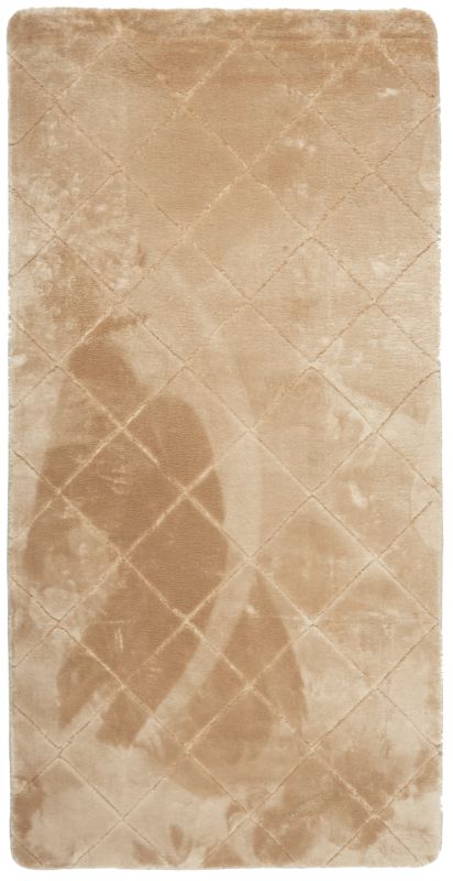Dywan Multidecor Cubic 70 x 140 cm kwadraty beżowe 1 szt.