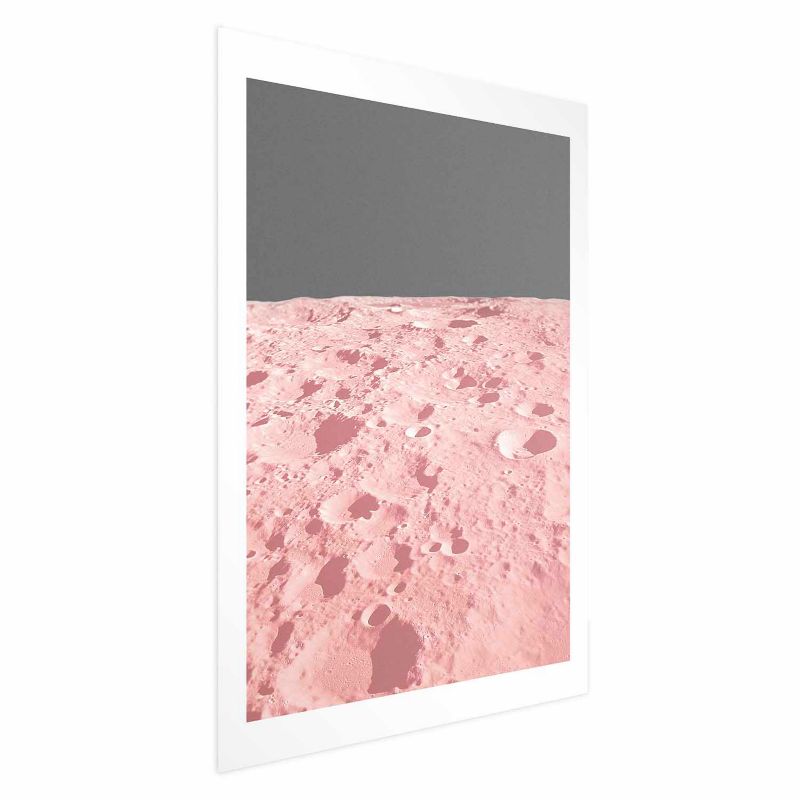 Plakat Artgeist Różowy księżyc 29,7x42 cm bez ramy 1 szt