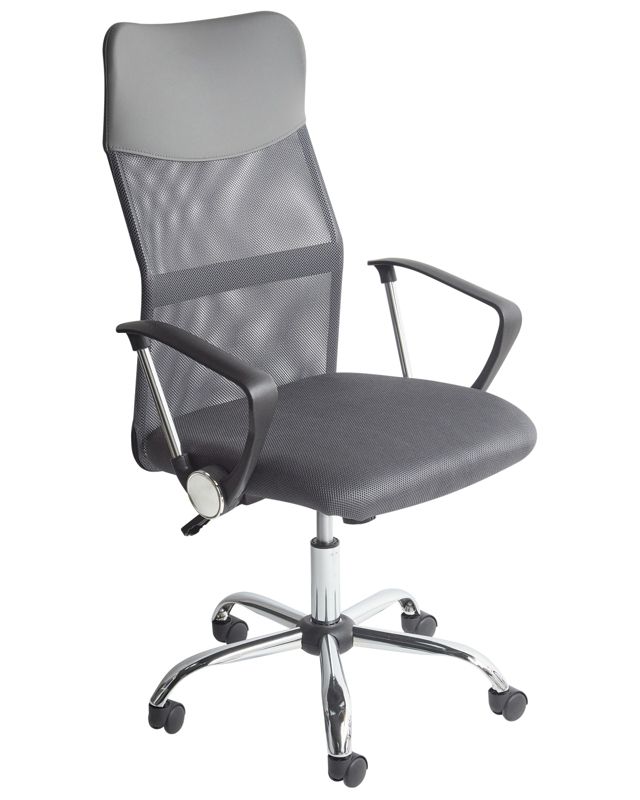 Fotel biurowy Szary Design 1 szt.