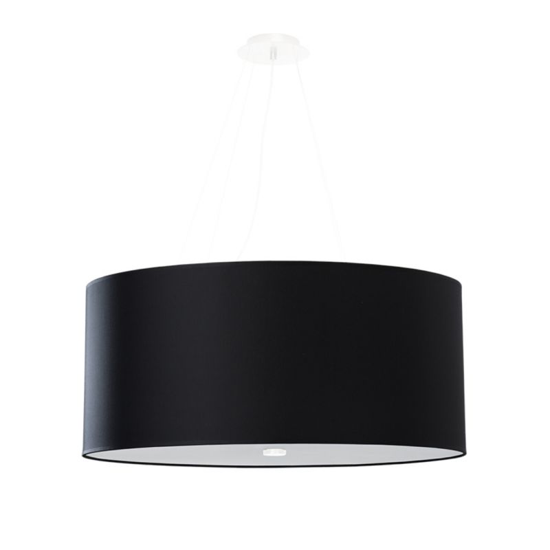 Żyrandol Sollux Lighting OTTO 60 czarny 1 szt.