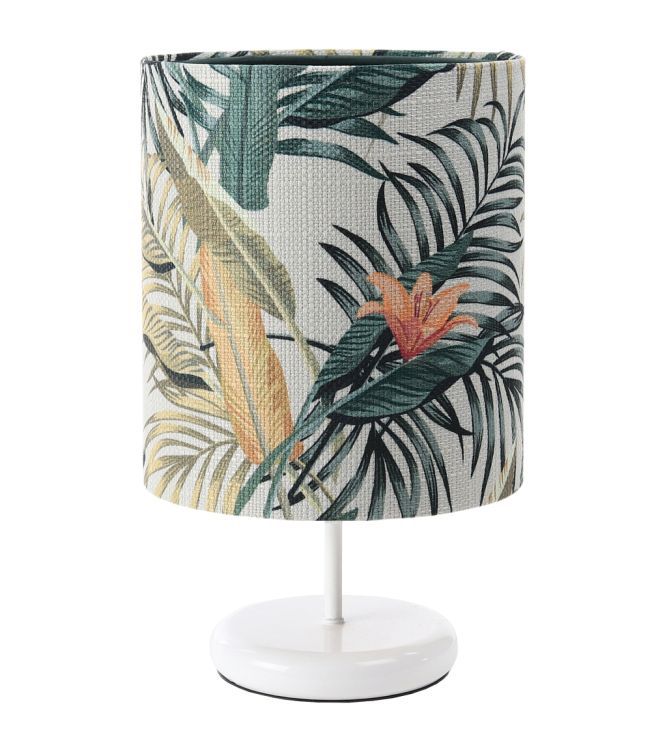 Lampa Bps Koncept stołowa PALM-C-W zielona 1 szt