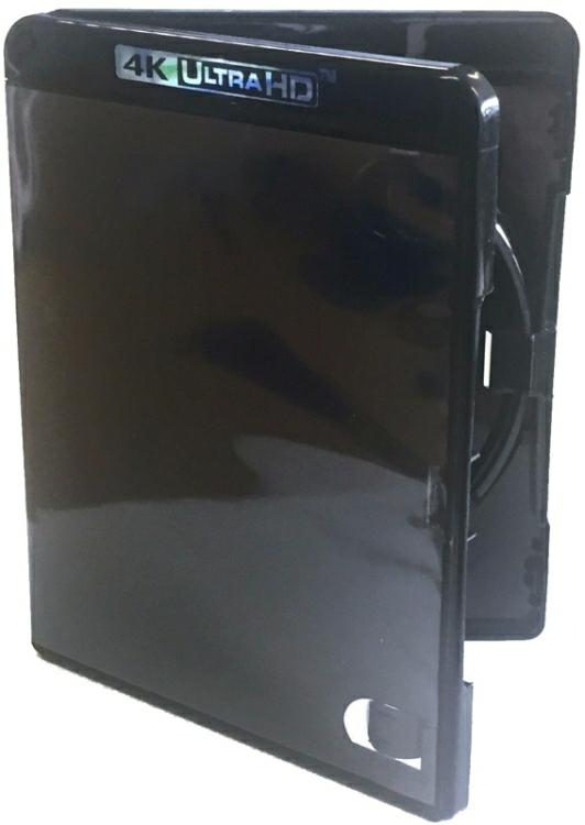 Pudełko 1xDVD AMARAY 15mm BLU-RAY 4k ultraHD Czarne - Henryx24