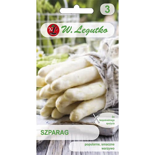 1 szt, Szparag Argenteuil - Nasiona: Ilość w opakowaniu: 1 g