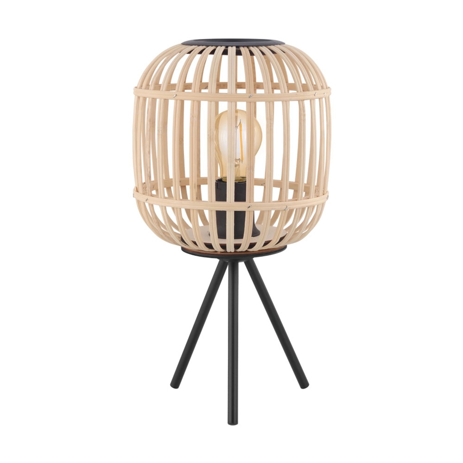 Eglo Lampa stołowa BORDESLEY drewno E27