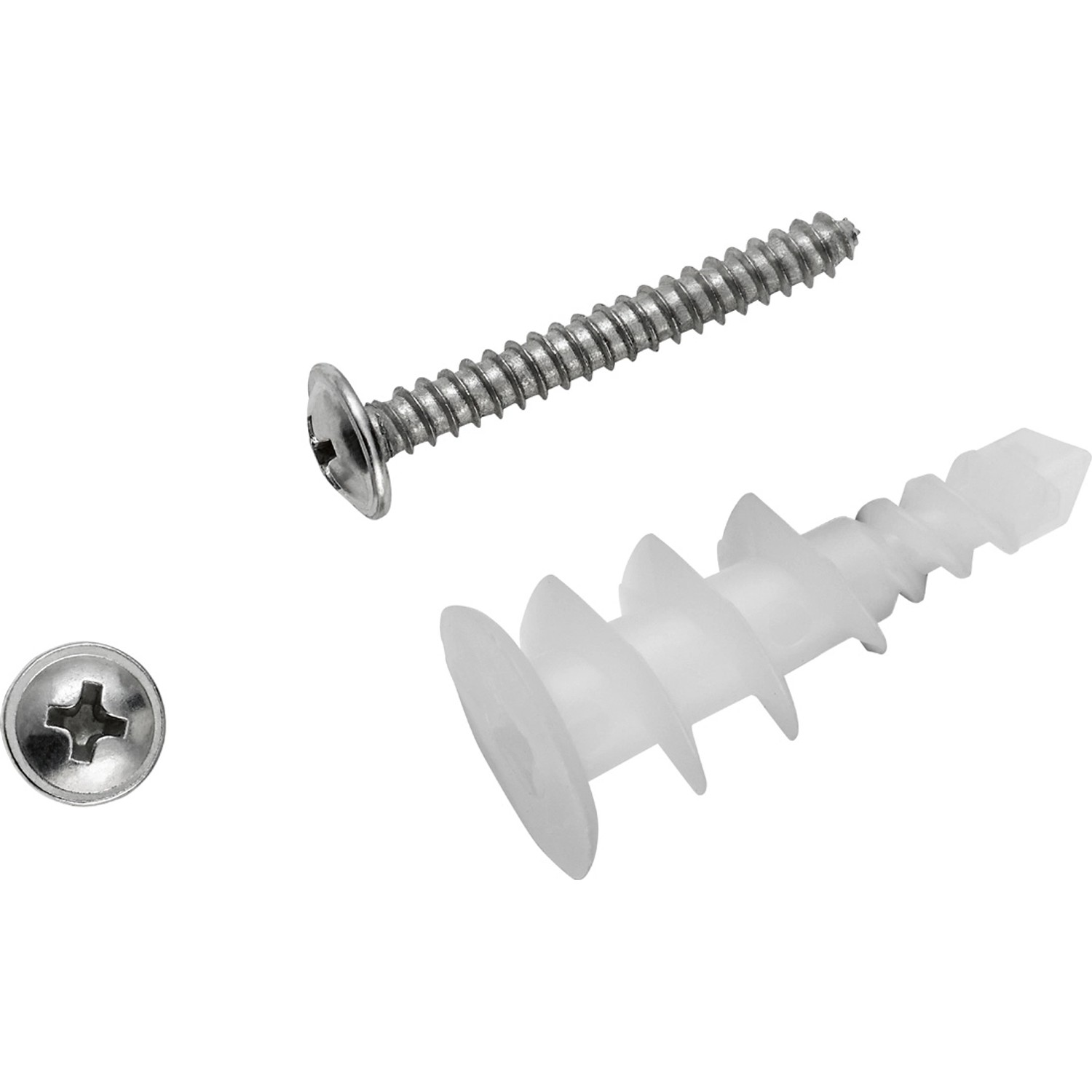 LUX Kołek rozporowy do płyt GK z tworzywa sztucznego 14 x 32 mm 4 szt