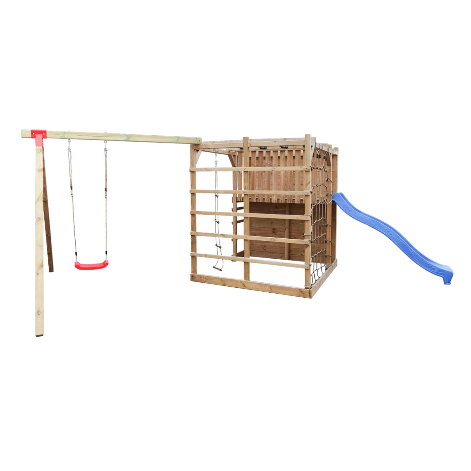 Plac zabaw Ninja Box Kama - 367 x 463 cm, wys. 210 cm