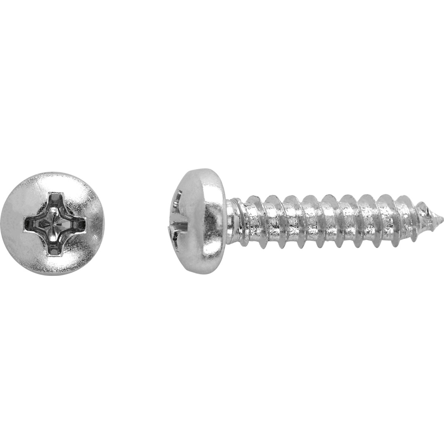 LUX Wkręt z łbem walcowym PH 4,2 x 16 mm ocynk 12 szt