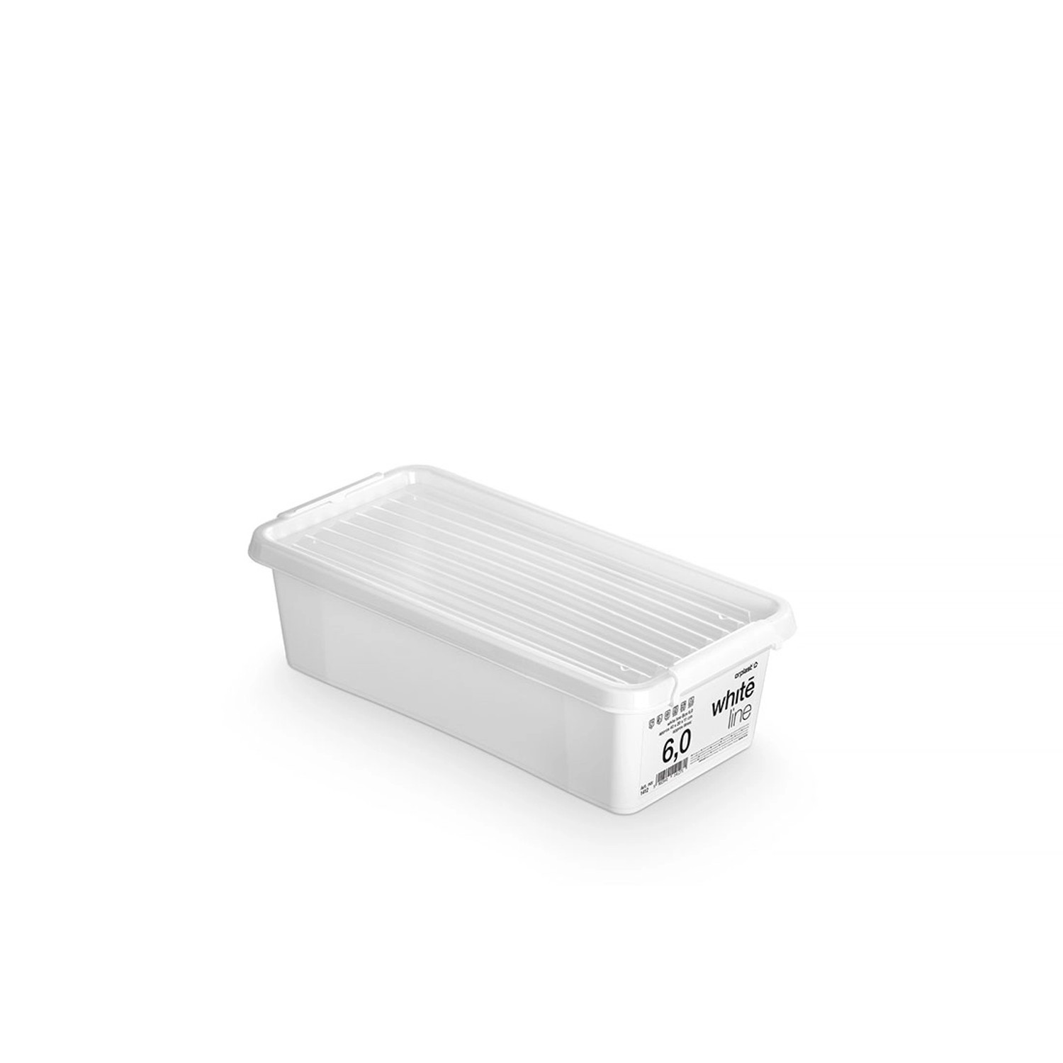 Orplast Pojemnik biały white.line 6 l