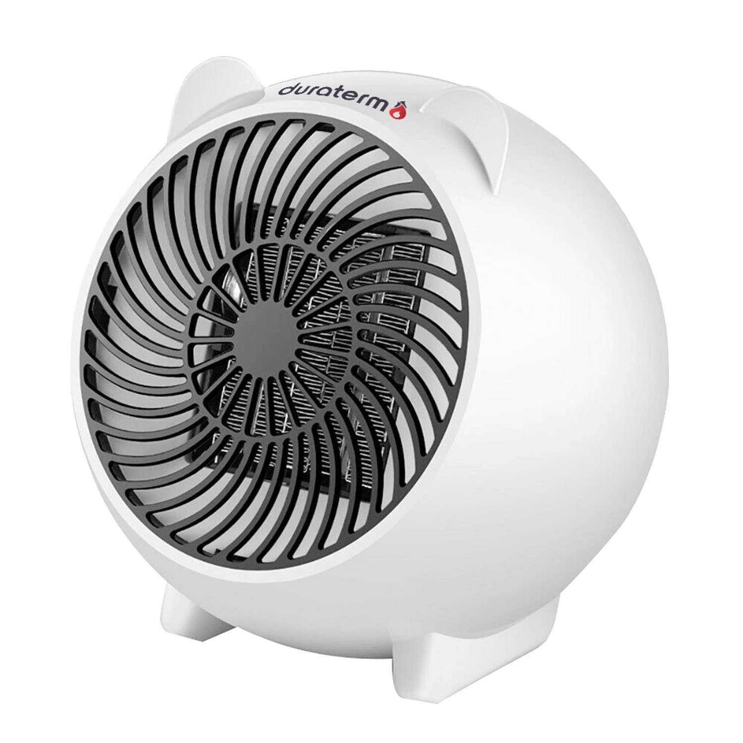 Duraterm Termowentylator stojący biurkowy biały 500W 16x13cm
