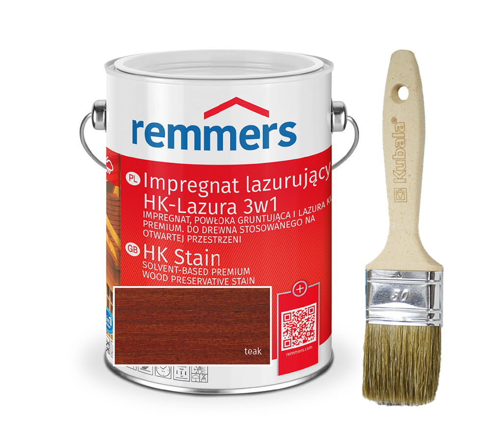 REMMERS HK-LASUR IMPREGNAT DO DREWNA TEAK 20L