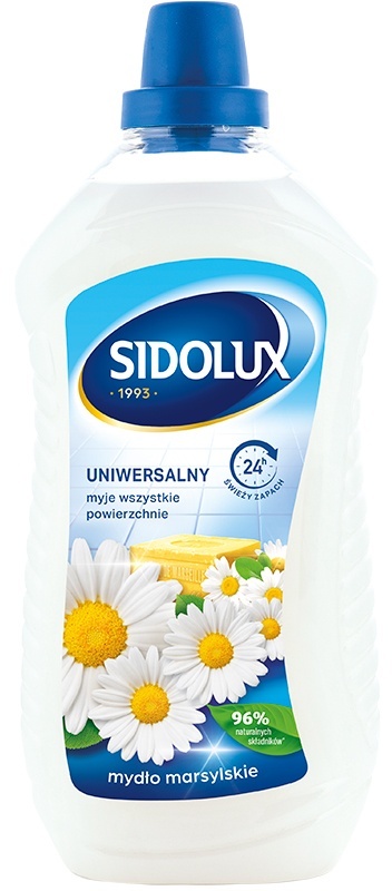 Płyn do mycia podłóg Sidolux, z mydłem marsylskim, 1l