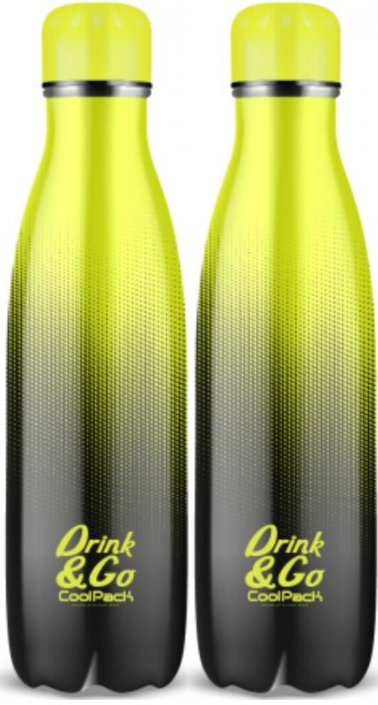 2x Butelka termiczna/termos CoolPack Drink&Go, 500ml, Gradient Lemon