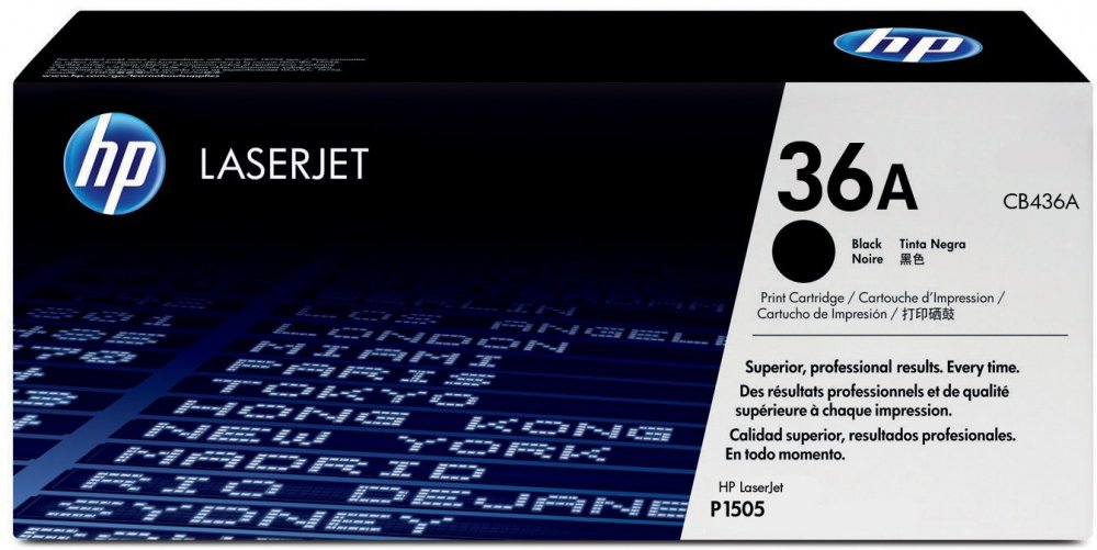 Toner HP 36A (CB436A), 2000 stron, black (czarny)