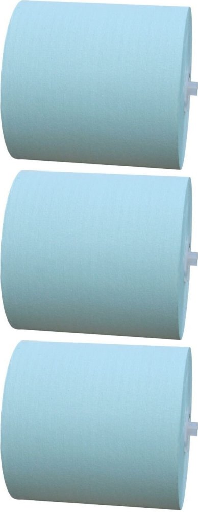 3x Ręcznik papierowy z adaptorem Merida, Economy Automatic Maxi, 1-warstwowy, 250m, w roli, 1 rolka, zielony