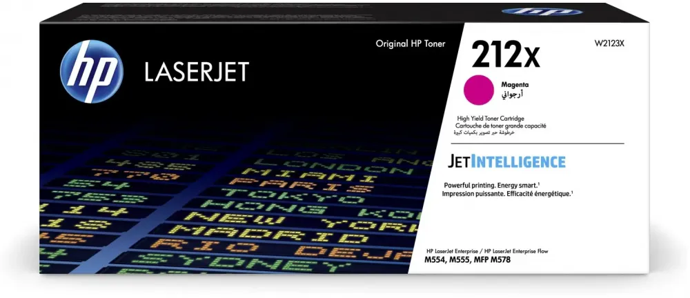 Toner HP W2123X (212X), 10000 stron, magenta (purpurowy)