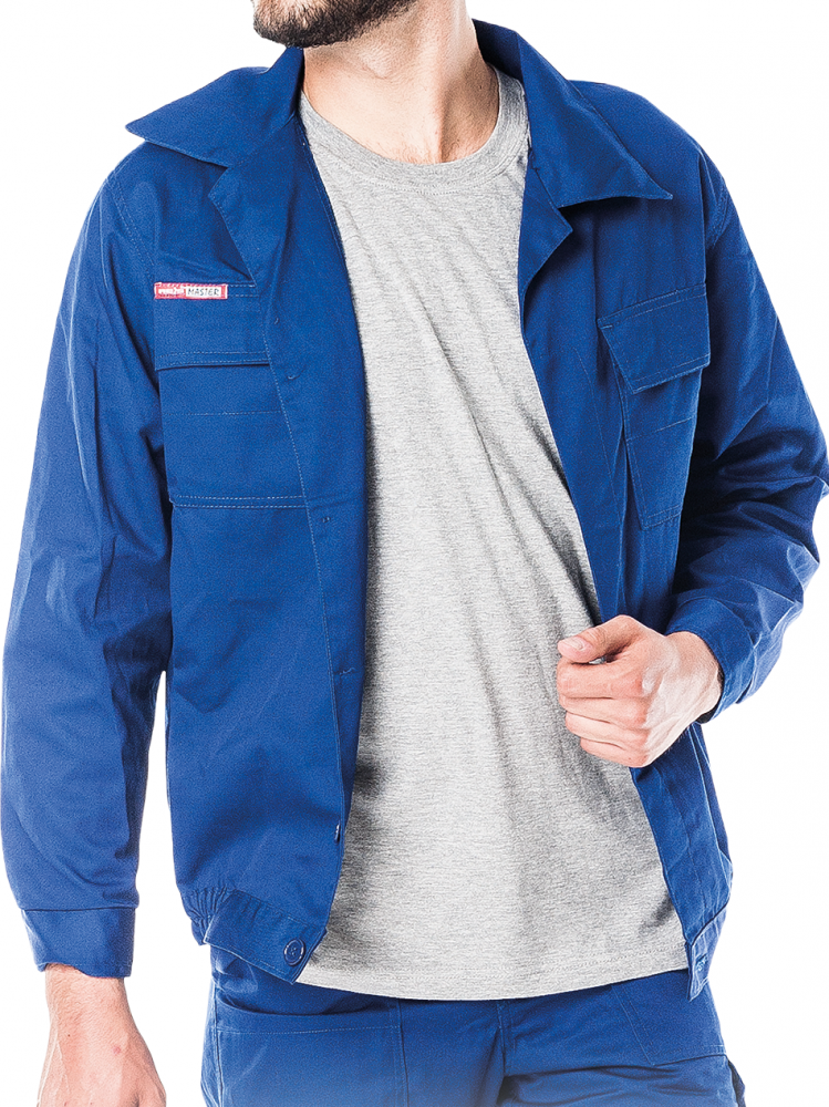 Bluza Reis Master, gramatura 262g, rozmiar XL, niebieski