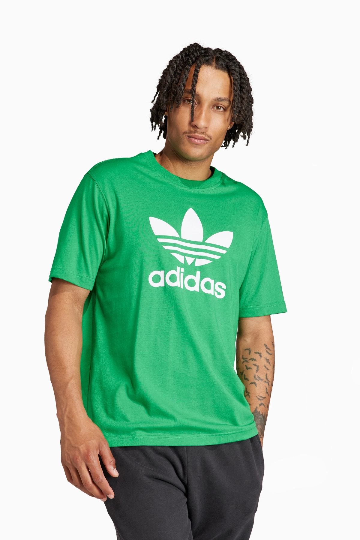 Koszulka adidas Adicolor Trefoil - Zielony