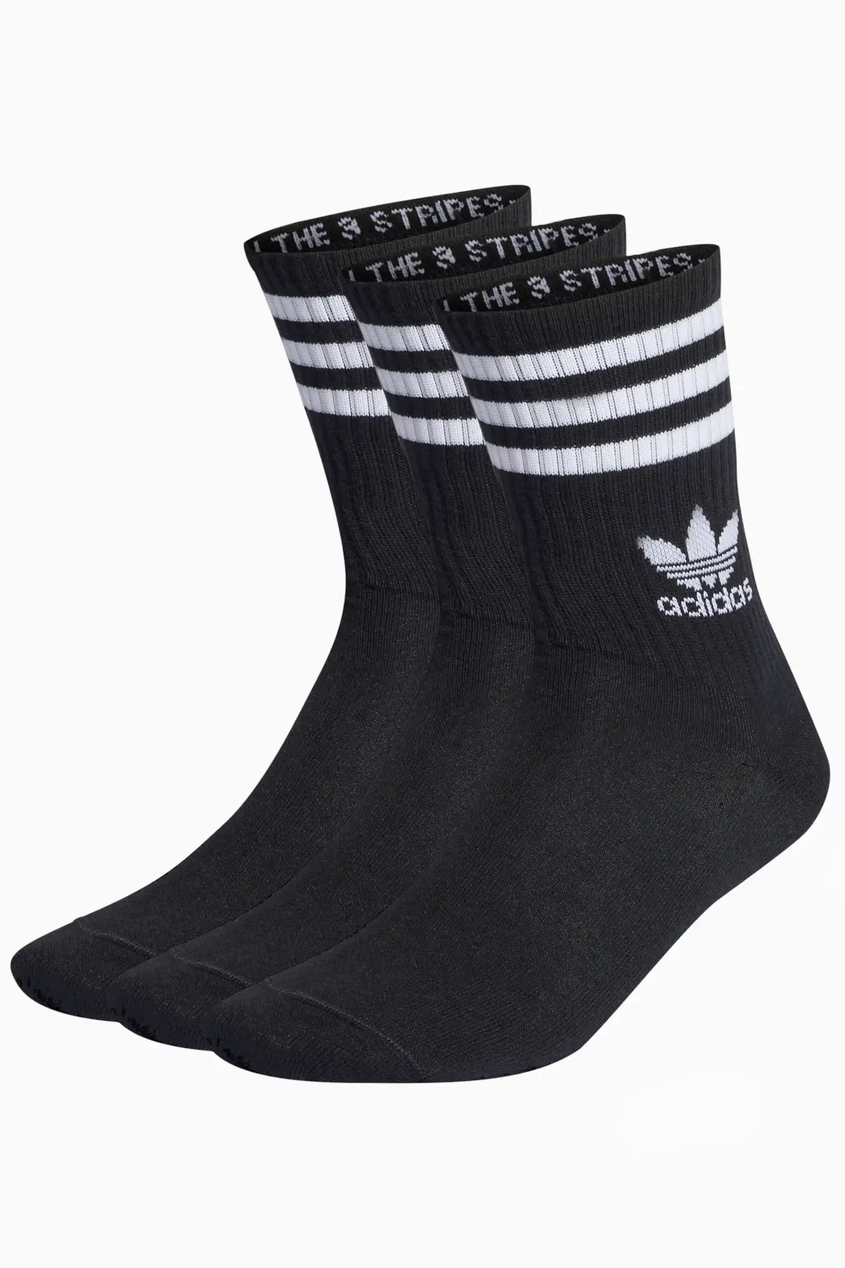 Skarpety adidas Mid Cut Crew 3 Pairs - Czarny
