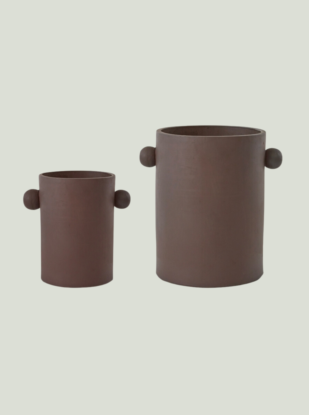Doniczka Inka Planter Choco OYOY - zestaw 2 sztuk