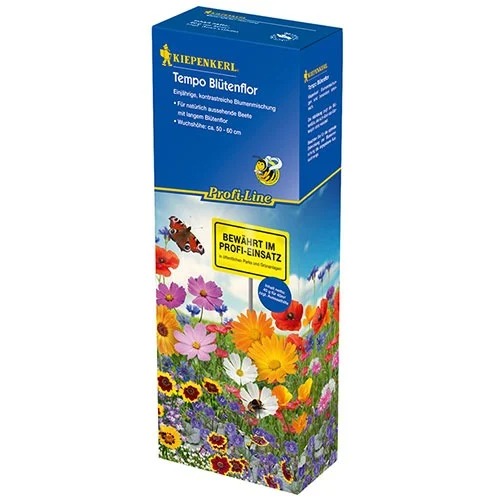 1 szt, Blumenmischung Tempo Blütenflor - Samen: Ilość w opakowaniu: 1 Stück