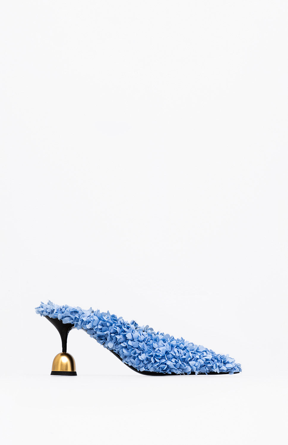 Klapki na obcasie LUNA SKY PUFFY PETALS 42 - Vanda Novak