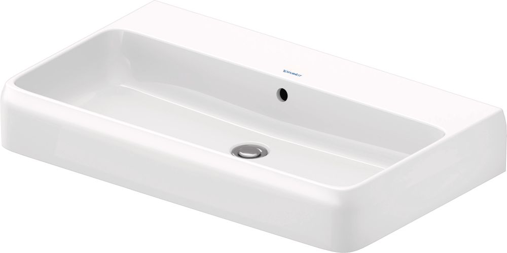 Duravit Qatego umywalka 80x47 cm meblowa prostokątna HygieneGlaze biały połysk 2382802060