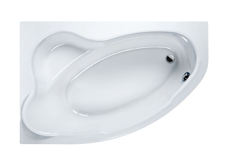 Sanplast Comfort wanna narożna 150x100 cm lewa WAL/CO 100x150+STW biała 610-060-0240-01-000