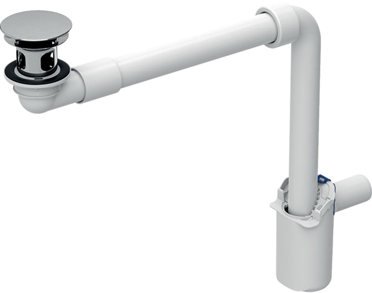 Geberit syfon do umywalki butelkowy chrom 152.092.21.1