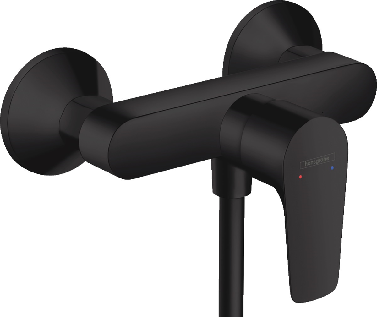 Hansgrohe Talis E bateria prysznicowa ścienna czarny mat 71760670 - Wysyłka w 24h
