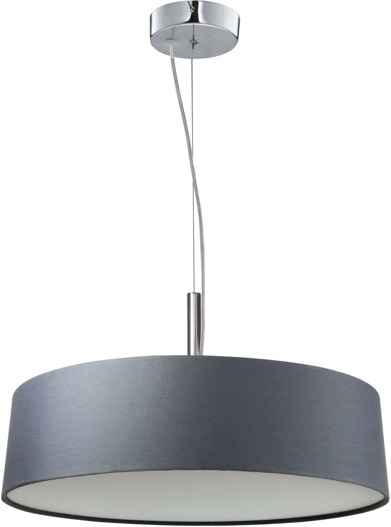Candellux Blum lampa wisząca 3x60W szara 31-46673