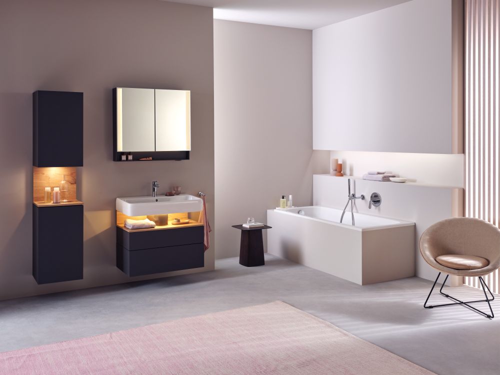 Duravit Qatego umywalka 80x47 cm meblowa prostokątna biały połysk 2382800000