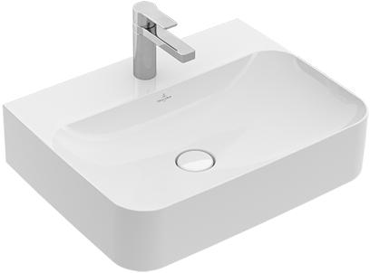 Villeroy & Boch Finion umywalka 60x47 cm prostokątna CeramicPlus Stone White 41686CRW