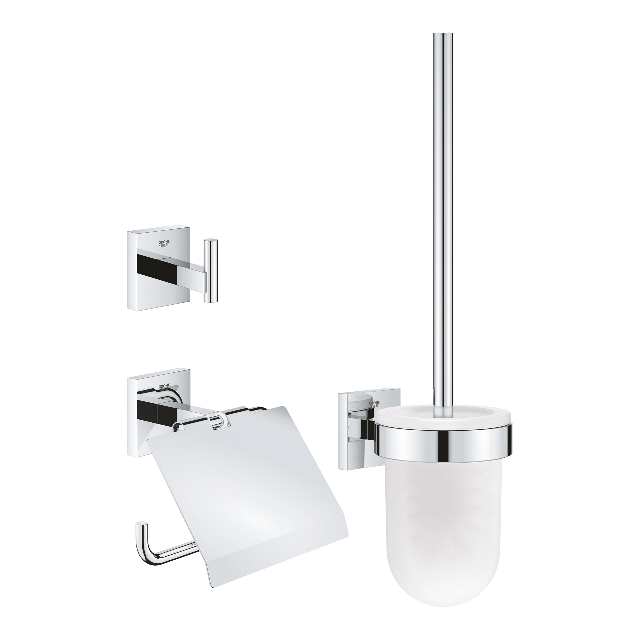 Grohe Start Cube zestaw akcesoriów łazienkowych chrom 41123000 - Wysyłka w 24h