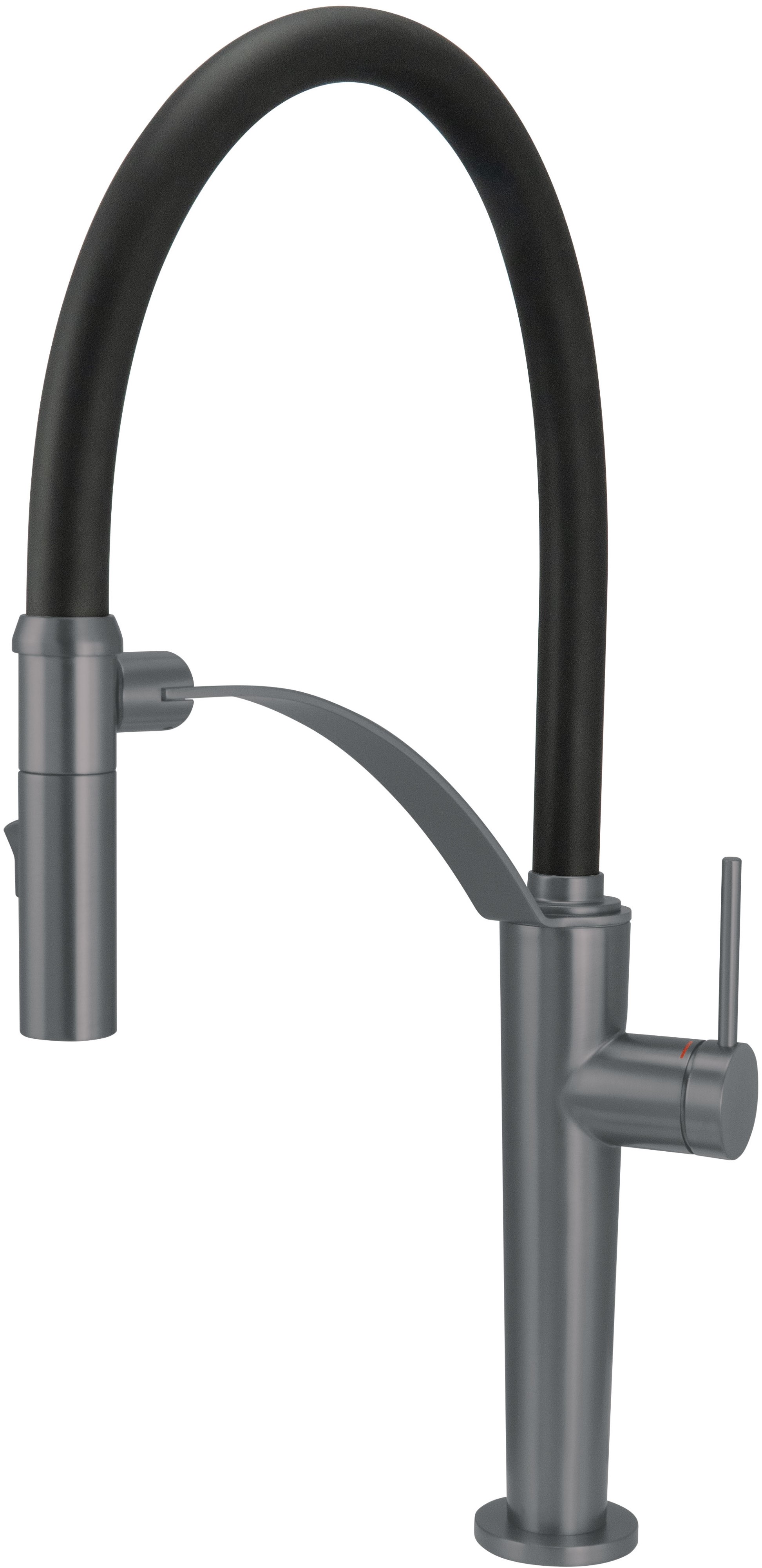 Deante Corda bateria kuchenna stojąca czarny/titanium BRC_D72M - Wysyłka w 24h