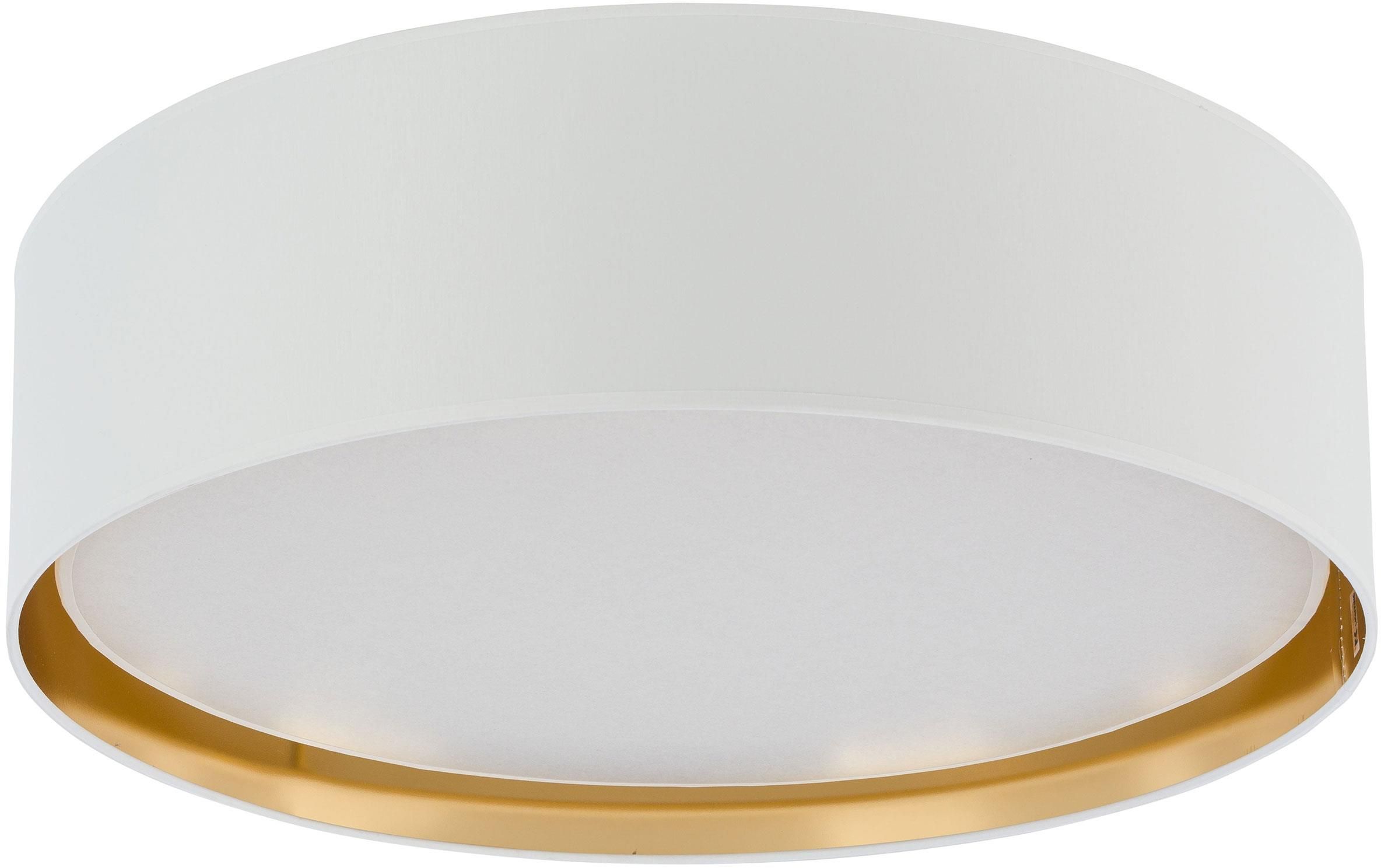 TK Lighting Bilbao plafon 4x15W biały/złoty 3433