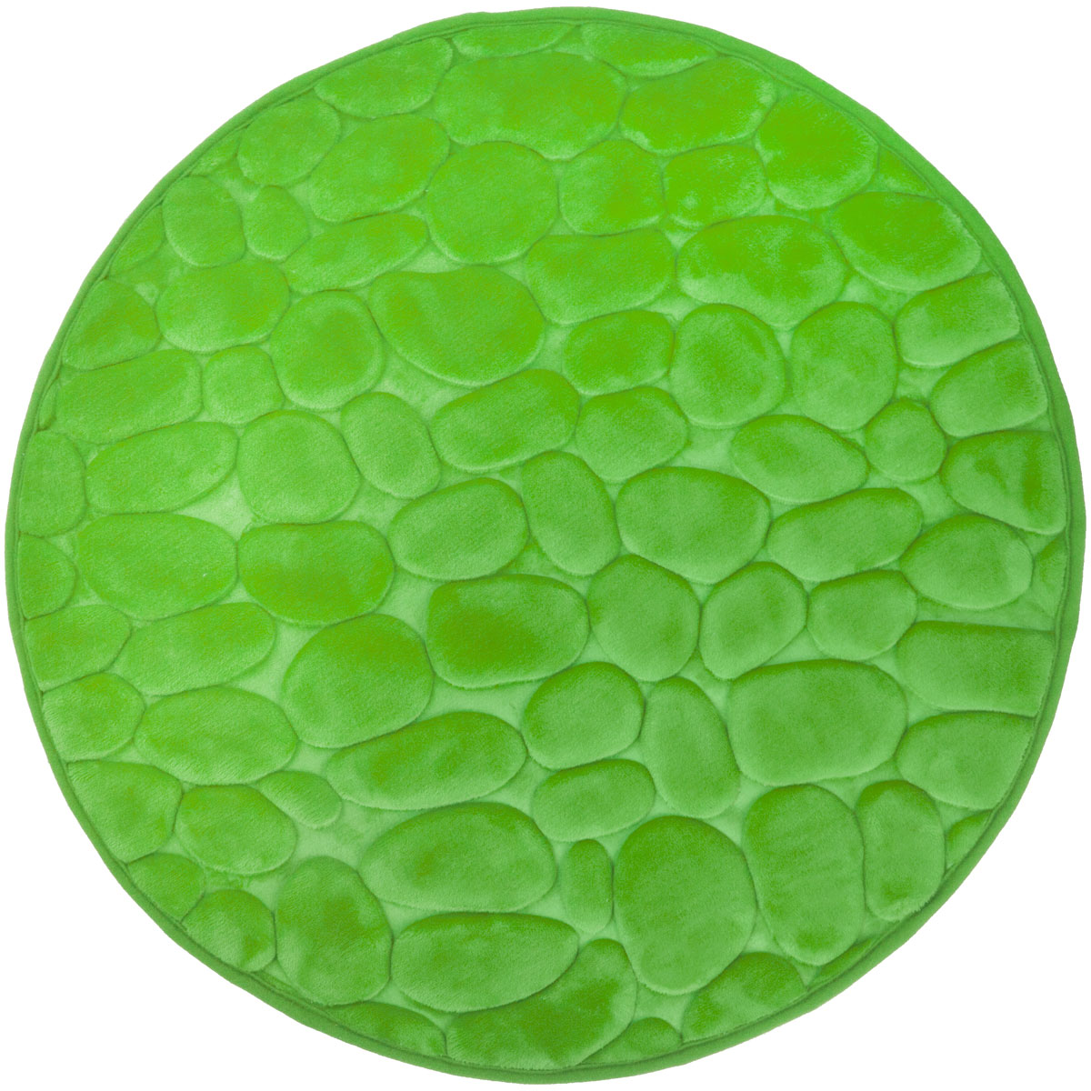 Duschy Bellarina dywanik łazienkowy 60x60 cm okrągły zielony 767-55