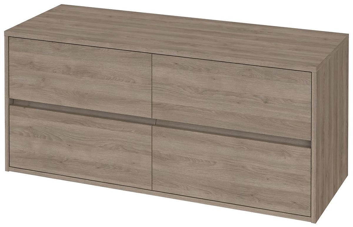 Cersanit Crea szafka 120 cm podumywalkowa wisząca dąb S931-004