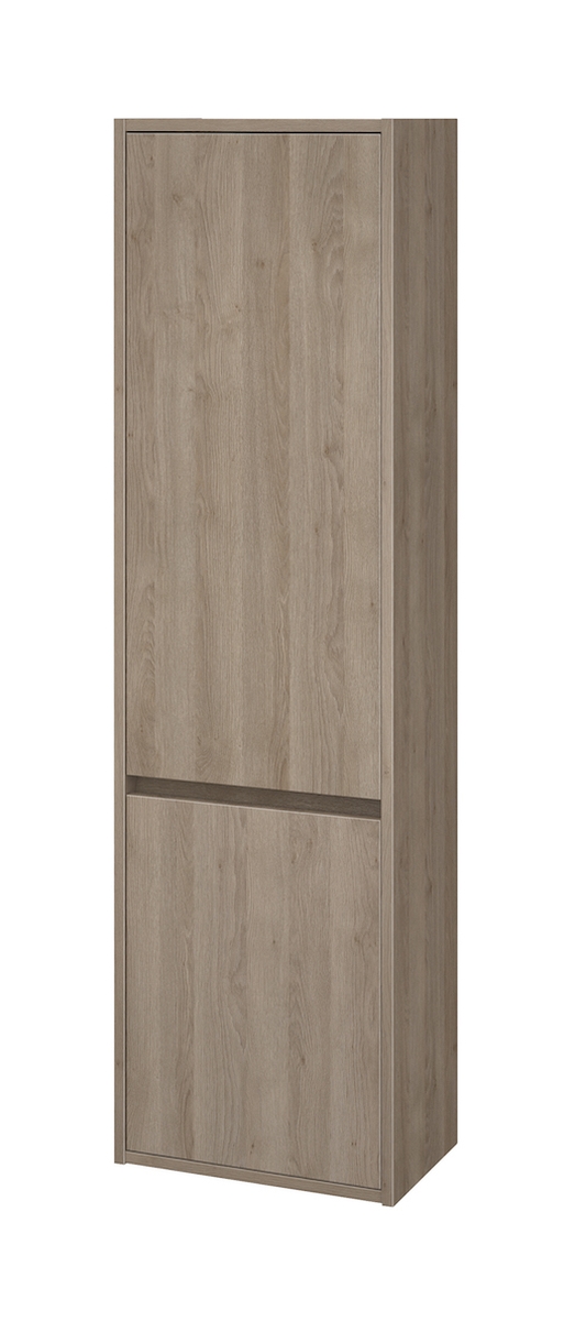Cersanit Crea szafka boczna 140 cm wysoka wisząca dąb S924-024 - Wysyłka w 24h