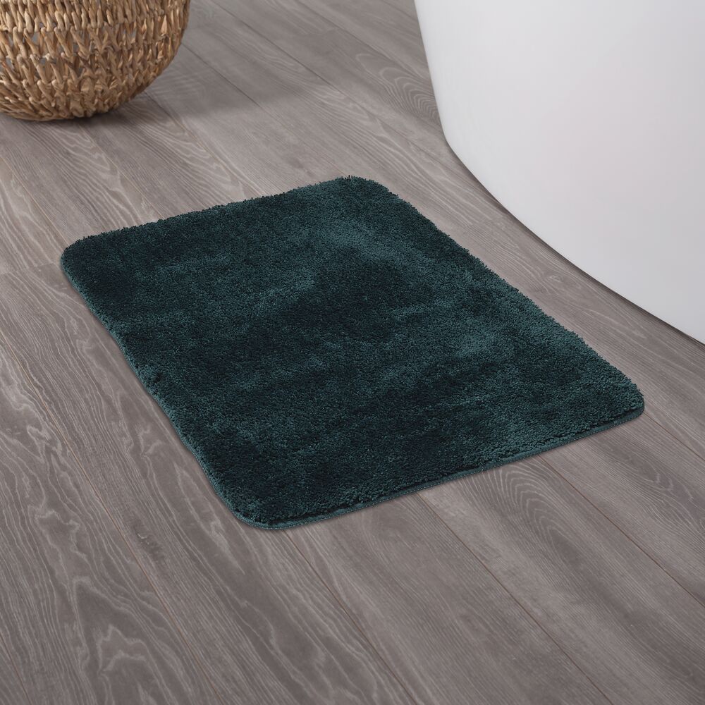 Sealskin Angora dywanik łazienkowy 60x90 cm poliester ciemny zielony 800119