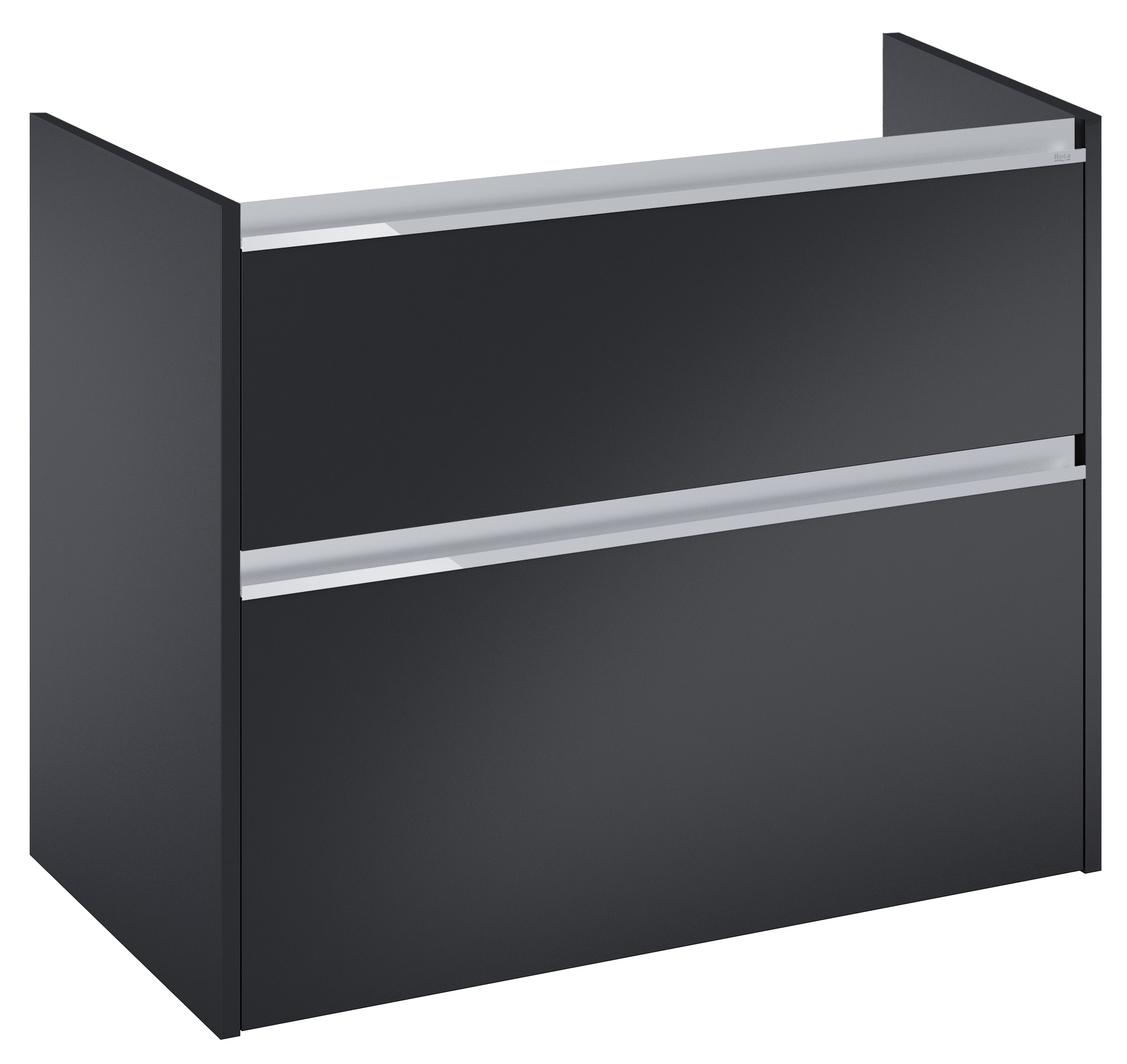 Roca Gap Pro szafka 78,5x46x66,3 cm podumywalkowa wisząca czarny mat A857898532
