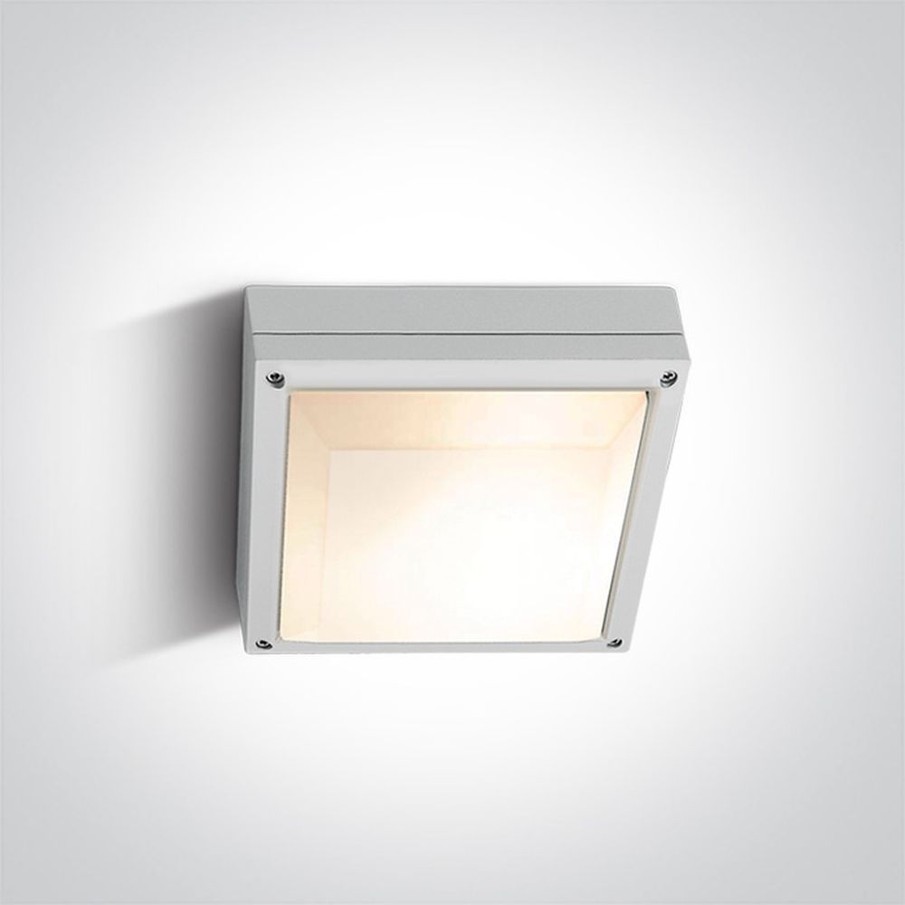 One Light plafon zewnętrzny 1x20W biały 67208/W