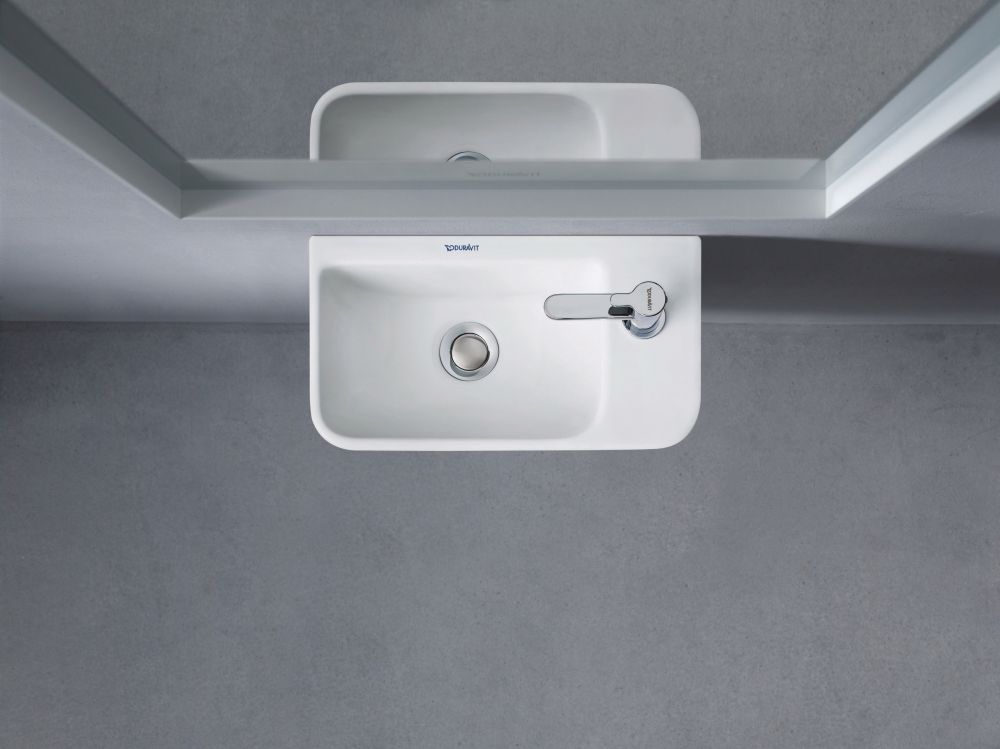 Duravit ME by Starck umywalka 40x22 cm ścienna prostokątna biała 0717400000 - Wysyłka w 24h