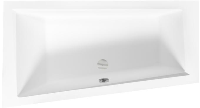 Besco Intima wanna narożna 150x85 cm lewa biała #WAIT-150-NL