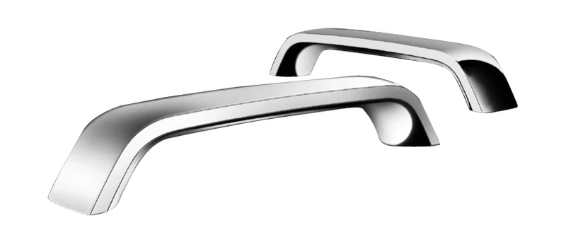 Kaldewei Ambiente uchwyty dyskretne owalne chrom 590770000999