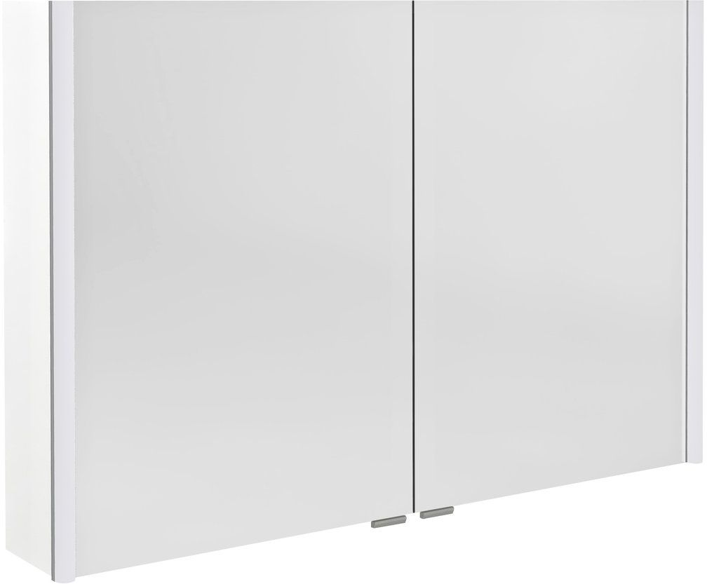 Sapho Alix szafka 106 cm lustrzana z oświetleniem LED biała AX106-0030