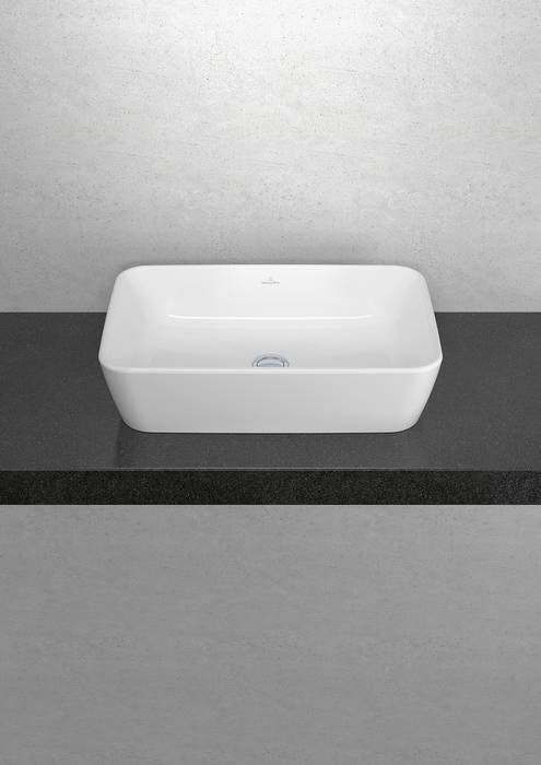 Villeroy & Boch Architectura umywalka 60x40 cm nablatowa prostokątna CeramicPlus Weiss Alpin 5A2761R1