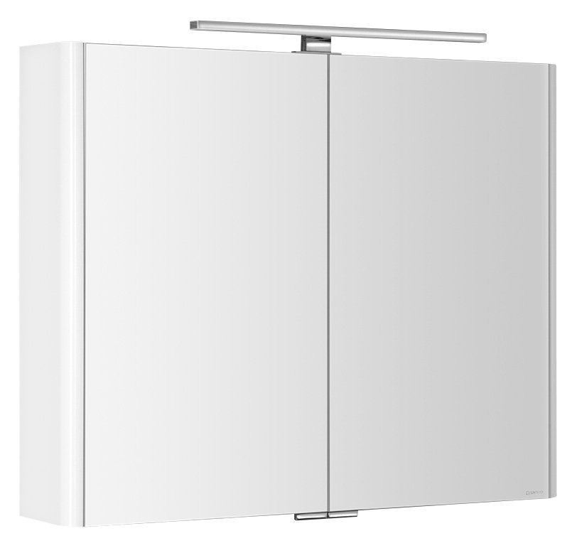 Sapho Lucie szafka 86 cm lustrzana z oświetleniem LED wisząca biały LU085-0030
