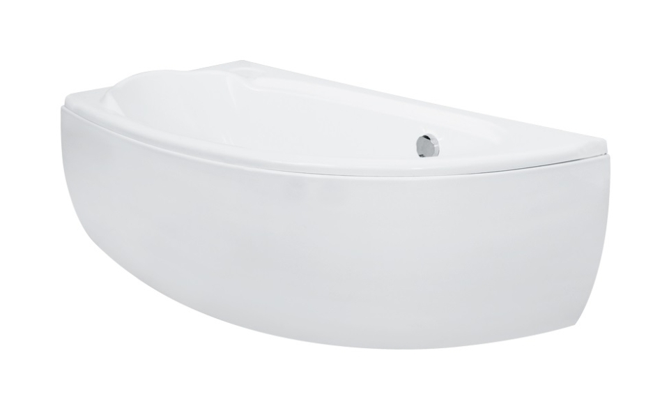 Besco Mini obudowa do wanny 150 cm lewa biała OAM-150-MNL